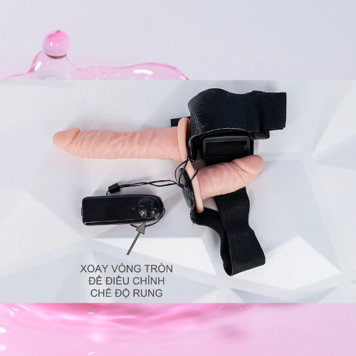 Dương vật giả có dây đeo Ultra 2 đầu rung nhiều chế độ 5