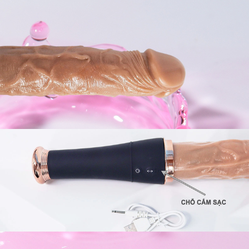 Dương vật giả ngụy trang gậy bóng chày Vibrator 1
