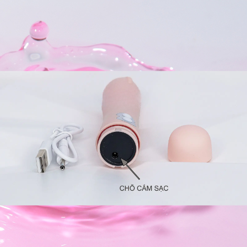 Máy massage rung cầm tay WIKISH nhỏ gọn 4