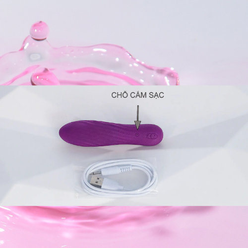 Trứng rung tình yêu nhỏ gọn Svakom Tulip pin sạc 4