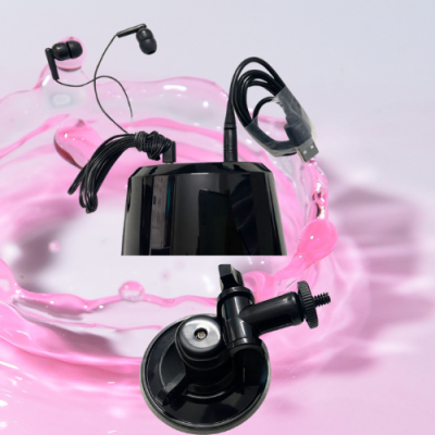 Âm đạo giả Dark Night Xoay - Thụt - Lắc Có Đế Gắn Tường