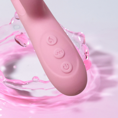 Dương vật giả Juai tự động rung thụt có nhiệt có lưỡi liếm 7 chế độ