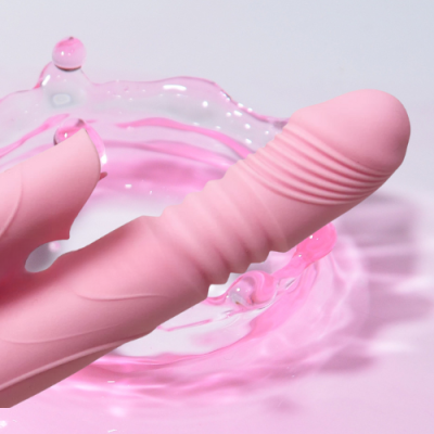 Dương vật giả Juai tự động rung thụt có nhiệt có lưỡi liếm 7 chế độ