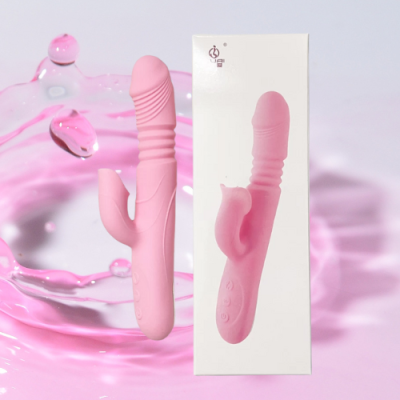 Dương vật giả Juai tự động rung thụt có nhiệt có lưỡi liếm 7 chế độ