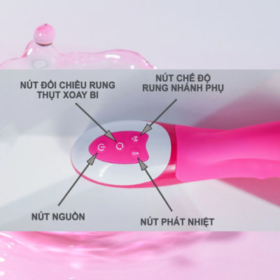 Dương vật giả Nalone Wave cao cấp rung thụt bi xoay làm ấm