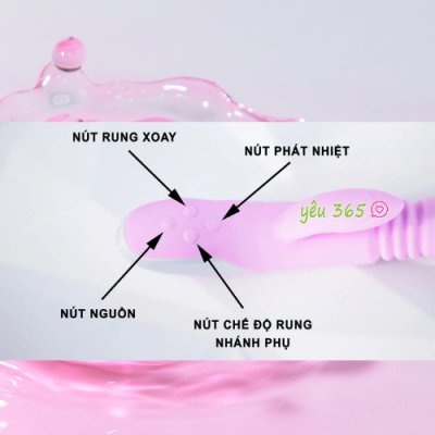 Dương vật giả tự động Pinse