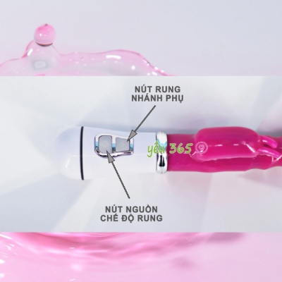 Dương vật giả Vibrator có nhánh pin sạc