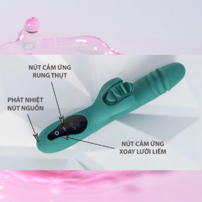 Máy massage Yeain Vibrators thụt có lưỡi liếm cảm ứng