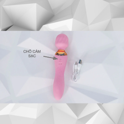 Máy massage điểm G rung kích thích hai đầu