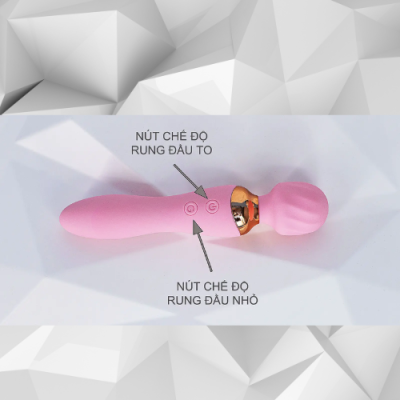 Máy massage điểm G rung kích thích hai đầu