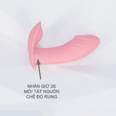 Máy massage quần lót Butterfly siêu mềm remote điều khiển từ xa