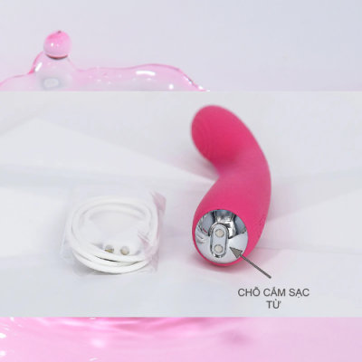 Máy mát xa điểm G ngón tay cao cấp Svakom Iris 5 chế đô rung pin sạc tiêu chuẩn USA
