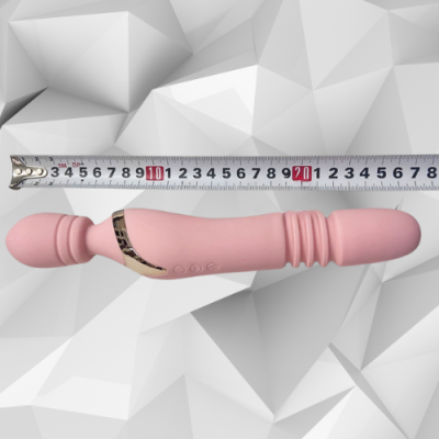 Máy mát xa điểm G phát nhiệt 2 đầu thụt, ngoáy pin sạc