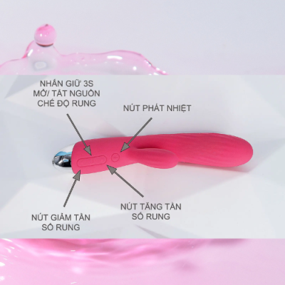 Máy mát xa điểm G Svakom Angel phát nhiệt ấm nóng