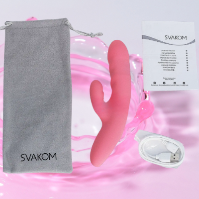 Máy mát xa điểm G Svakom Avery rung thụt chuẩn USA