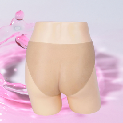 Quần tam giác silicon dương vật giả đặc ruột