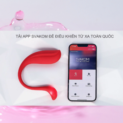 Trứng rung Svakom Phoenix Neo 2 - điều khiển không dây toàn cầu qua App