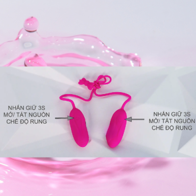 Trứng rung tình yêu 2 đầu Aphojoy