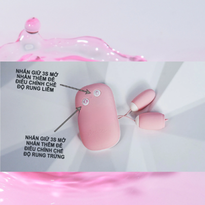 Trứng rung Vibrator Magic Box có lưỡi liếm